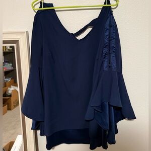 Lane Bryant Navy Blue Women's Top